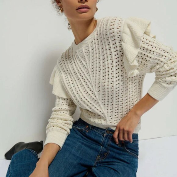 Nation LTD Sweaters - Kay Pullover ~ Porcelain